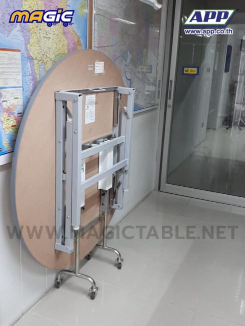 โต๊ะพับ โต๊ะขาพับ โต๊ะพับติดล้อ Magic