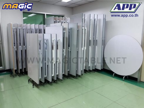 โต๊ะพับ โต๊ะขาพับ โต๊ะพับติดล้อ Magic